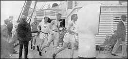 Gayle Dull,
shipboard training