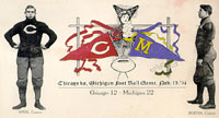 UM Chicago game card