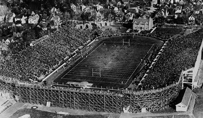 Ferry
Field, 1924, aerial view